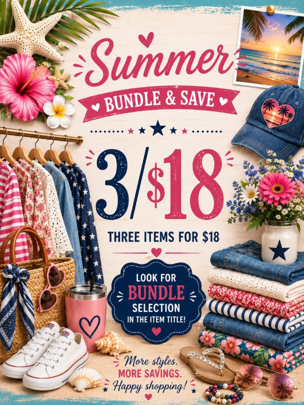 NFS - BUNDLES! Look for 4/$20, 3/$18, 2/$20 - DO NOT PURCHASE THIS LISTING